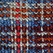 Garter plaid sample
